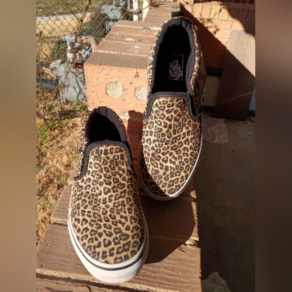 Vans Cheetah Print Slip-on
